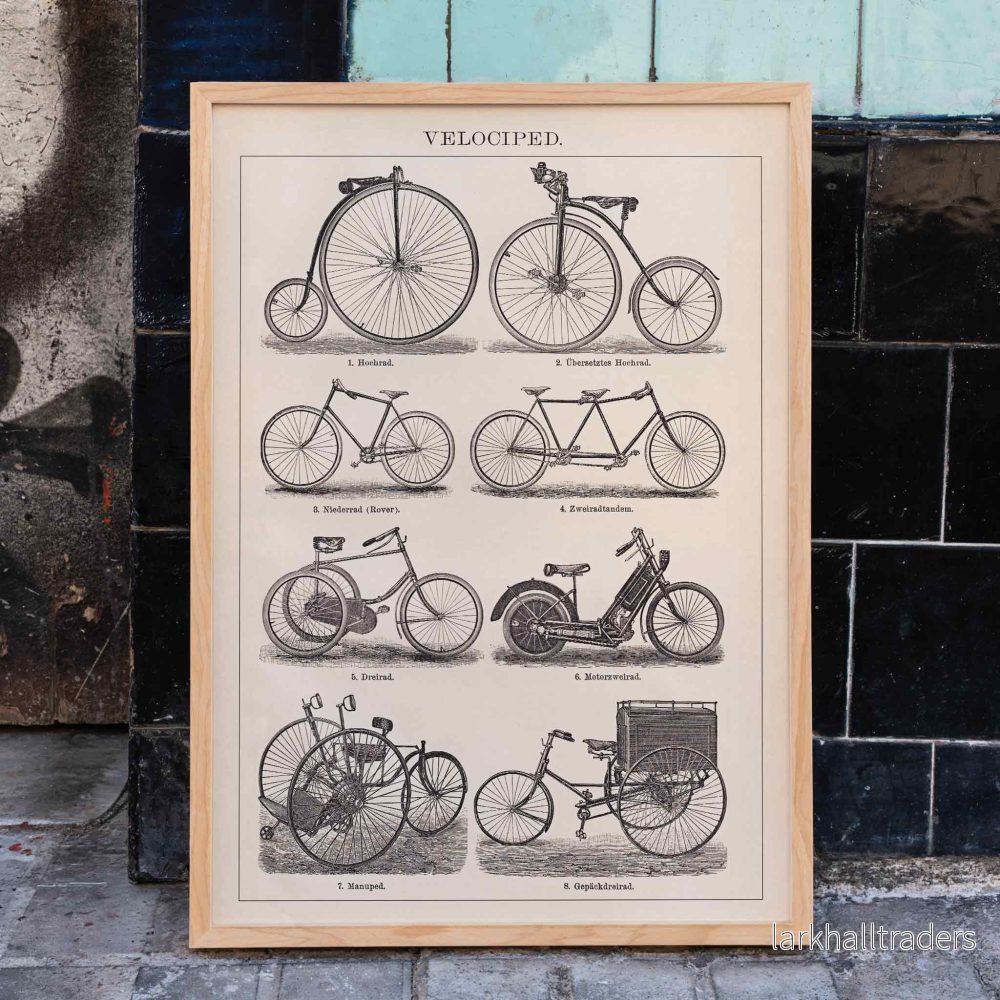 Vintagecyklar Poster Vintagecyklar Poster