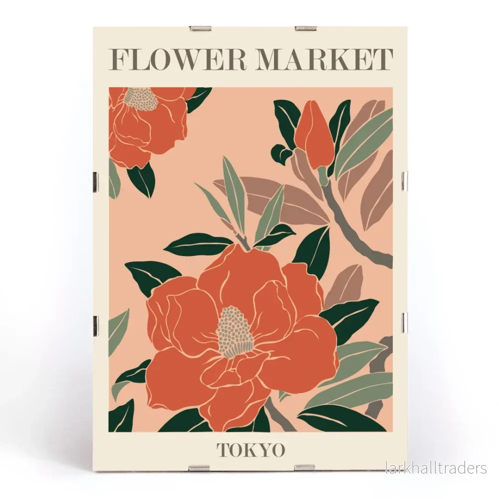 Blommarknad Tokyo Poster - Bild 3
