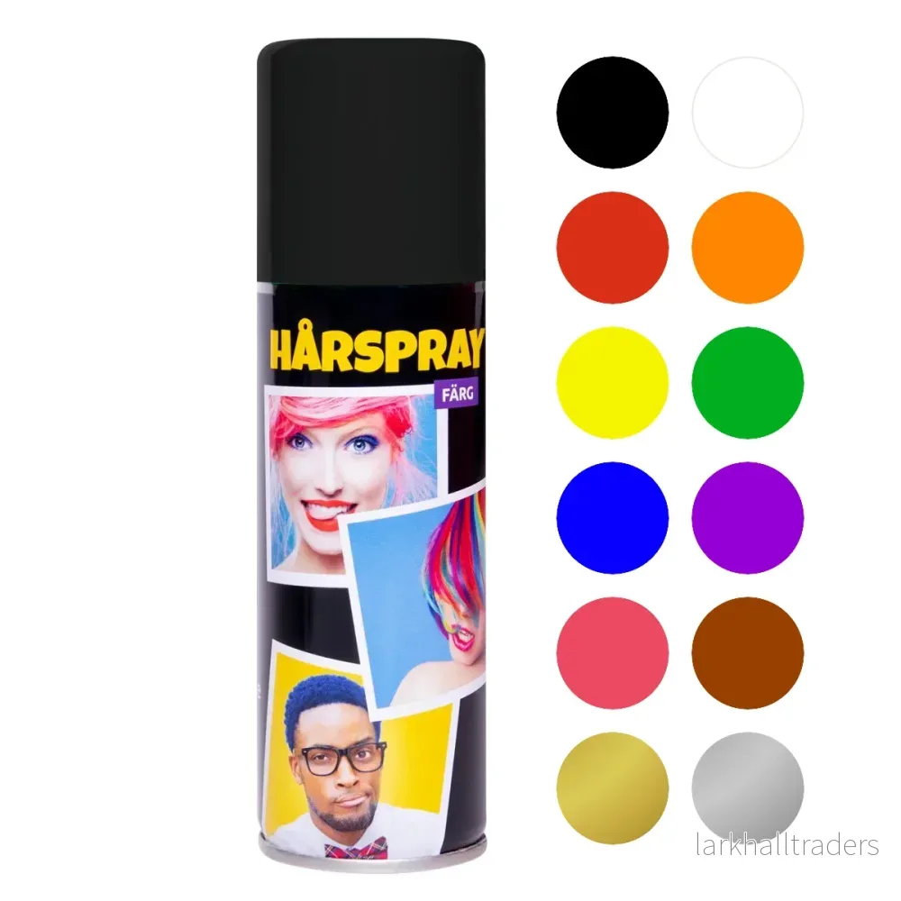 Hårspray, svart