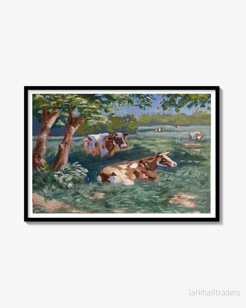 Tranquil cows Poster Tranquil cows Poster