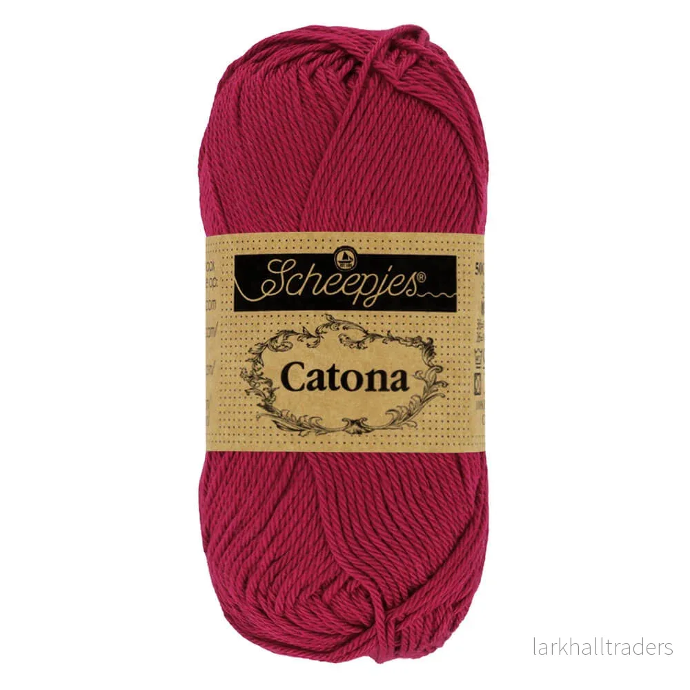 Scheepjes Catona 50g – 517 Ruby