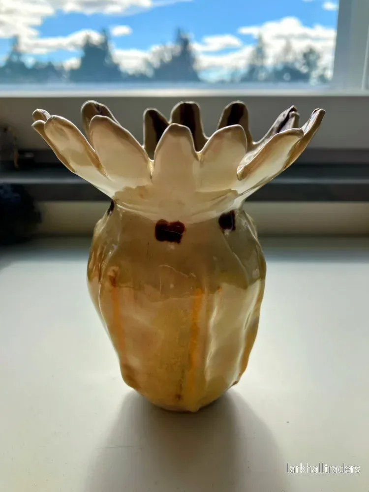 Gul frökapsel, skulptur - Bild 3