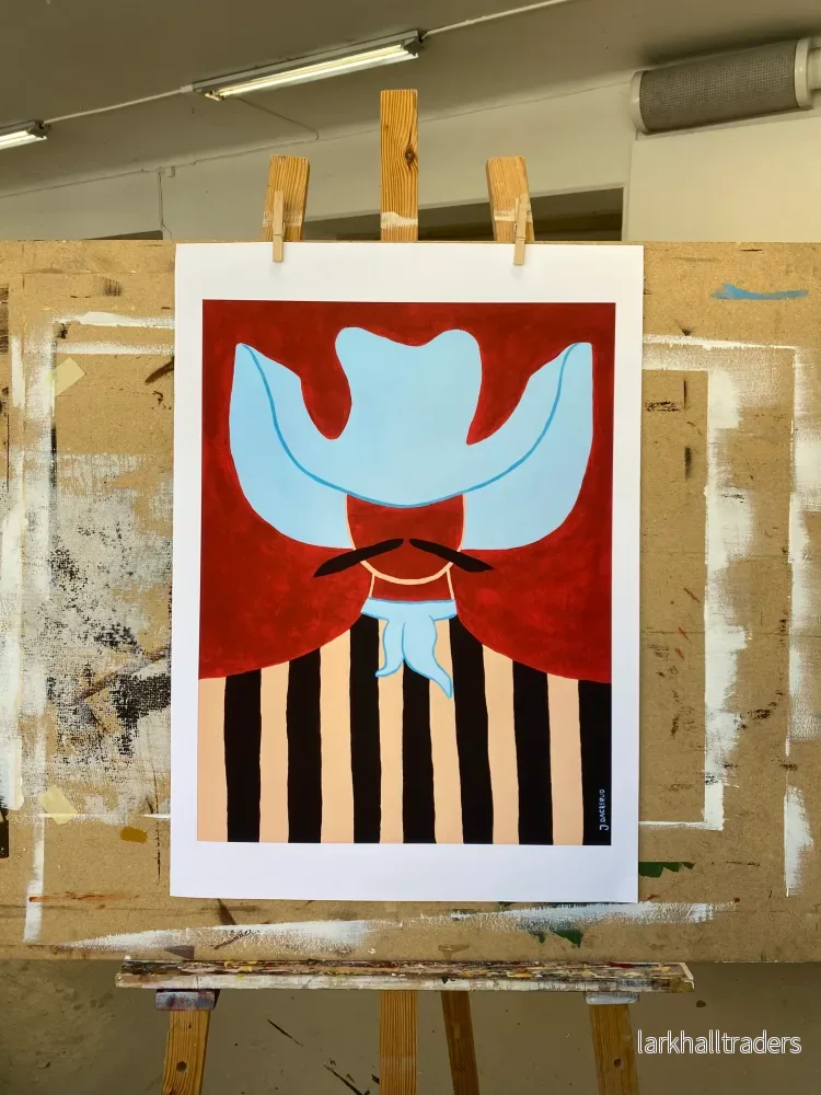 Striped Cowboy - Poster - Bild 3