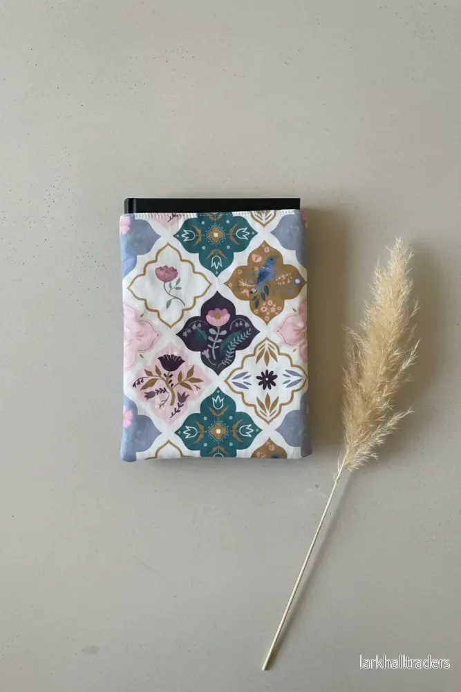 Book Sleeve Multi Flowers Book Sleeve Multi Flowers
