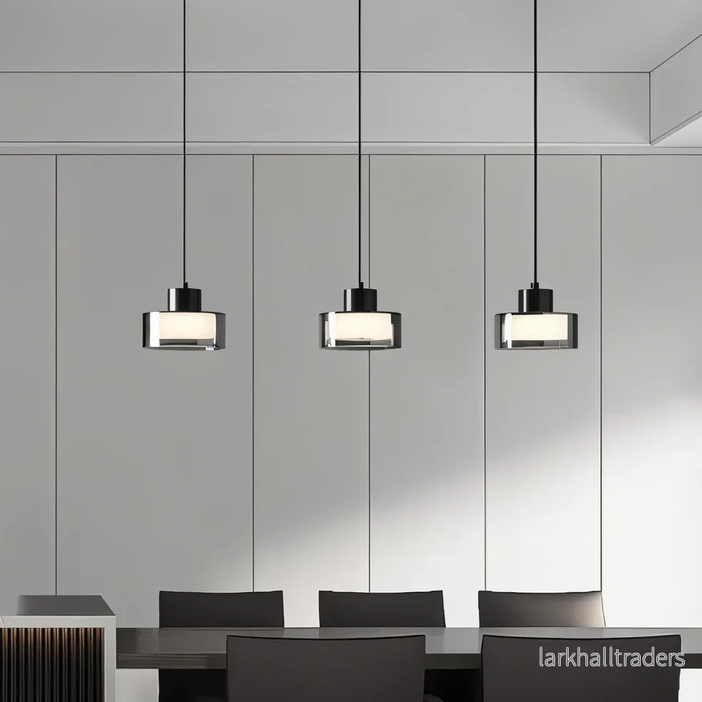 VetroLume – Cirkulär Rökglas Pendellampa i Modern Minimalistisk Design - Bild 2