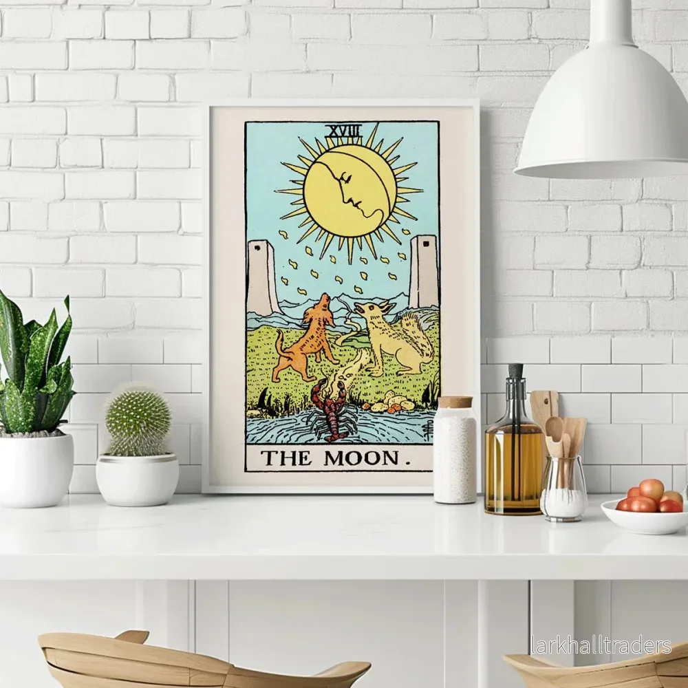Tarot – Månen Poster Tarot – Månen Poster