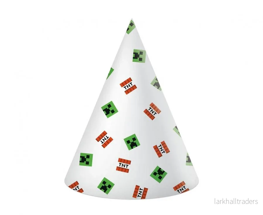 Partyhattar, Minecraft 6 st