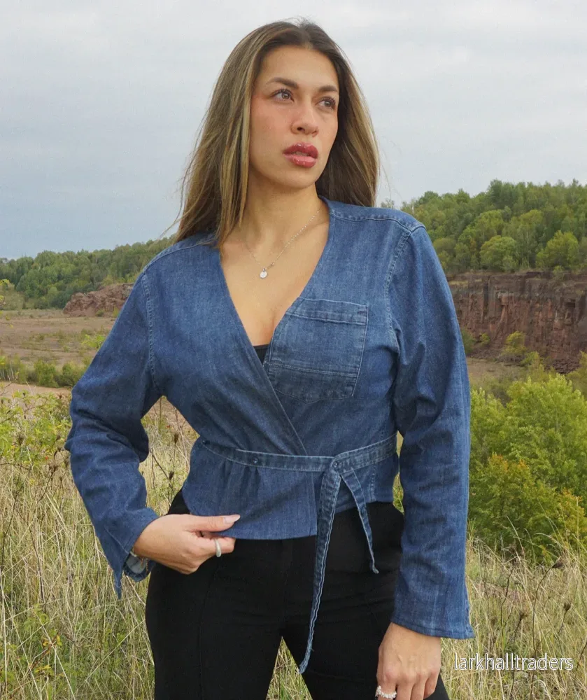 Chambray Omlott Skjorta Chambray Omlott Skjorta