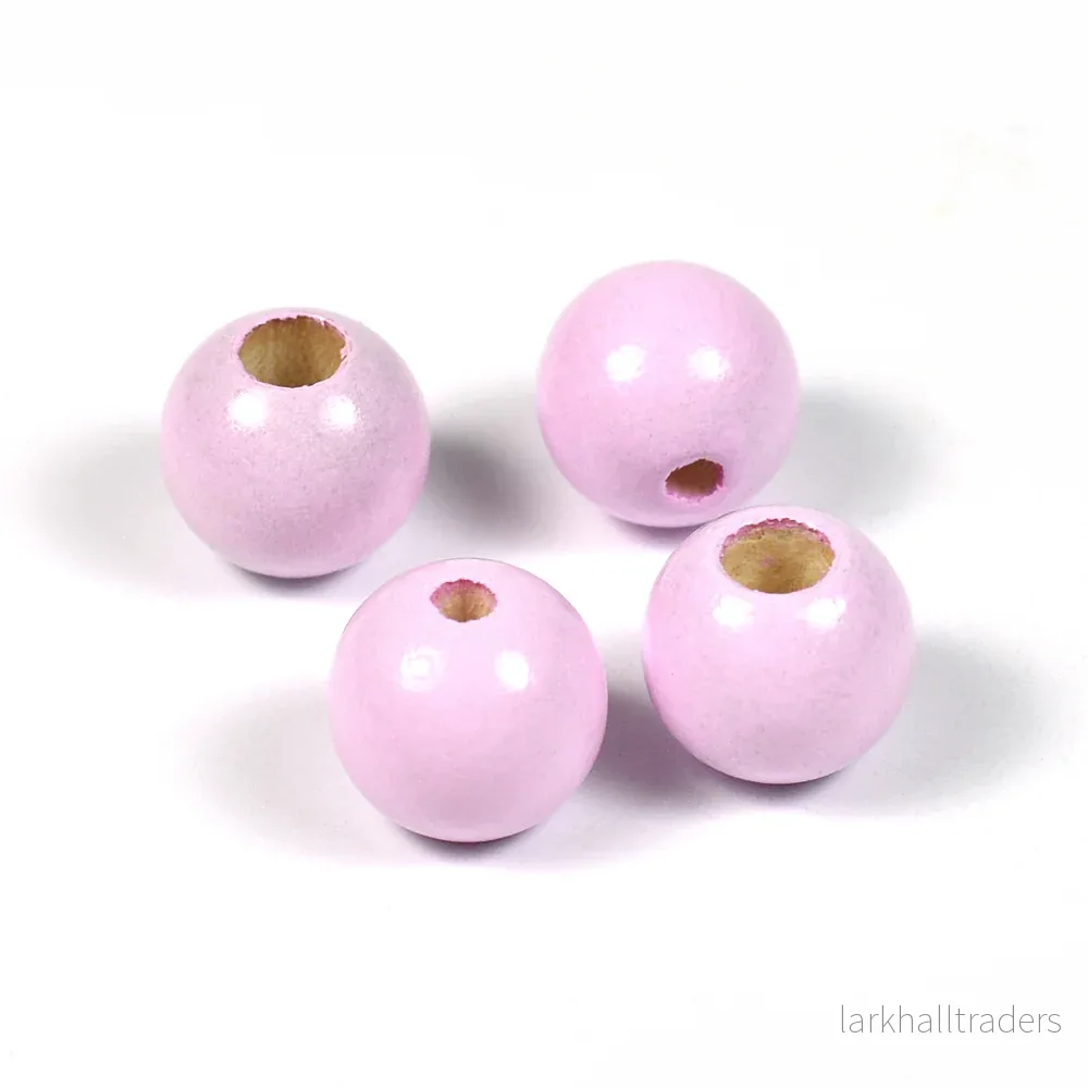 Säkerhetspärlor, 12mm, ljusrosa, 6st Säkerhetspärlor, 12mm, ljusrosa, 6st