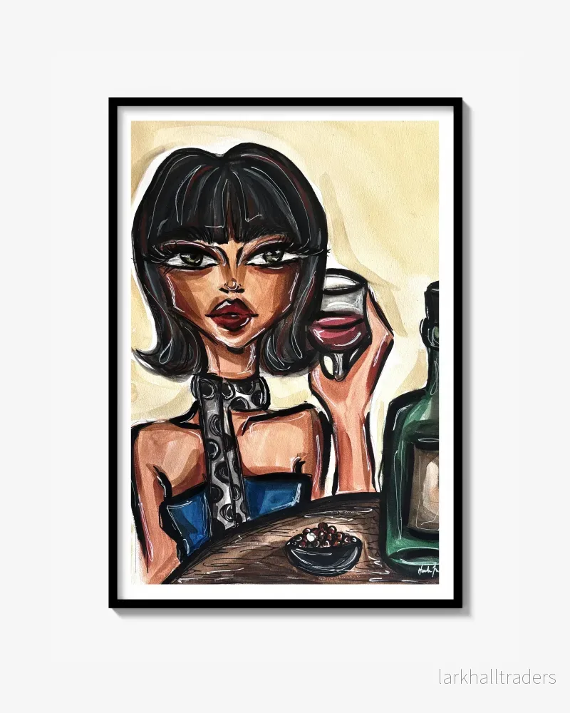 Wine and Dine Poster Wine and Dine Poster