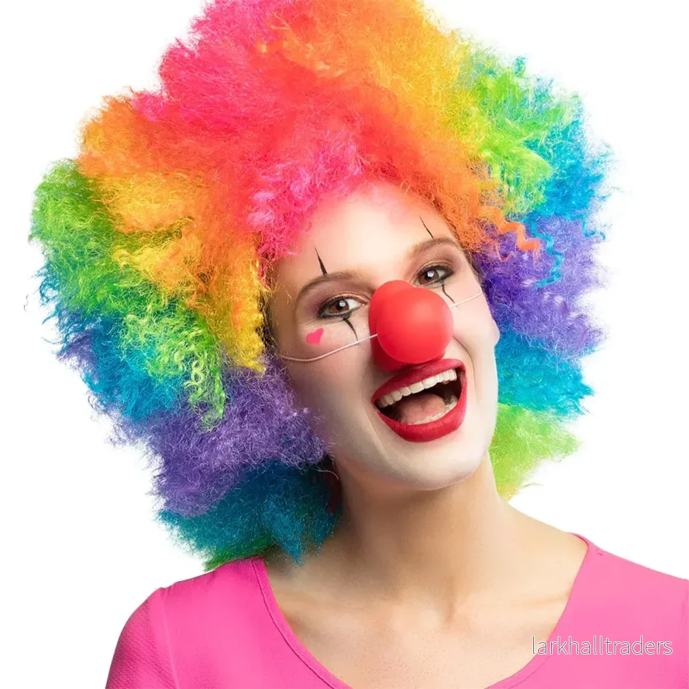 Clownnäsa, röd med tuta - Bild 2