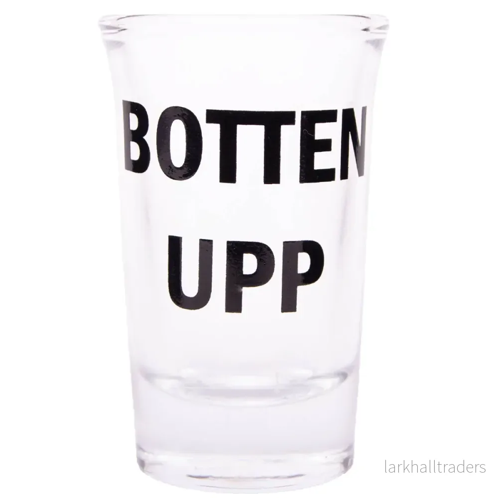 Snapsglas, botten upp Snapsglas, botten upp