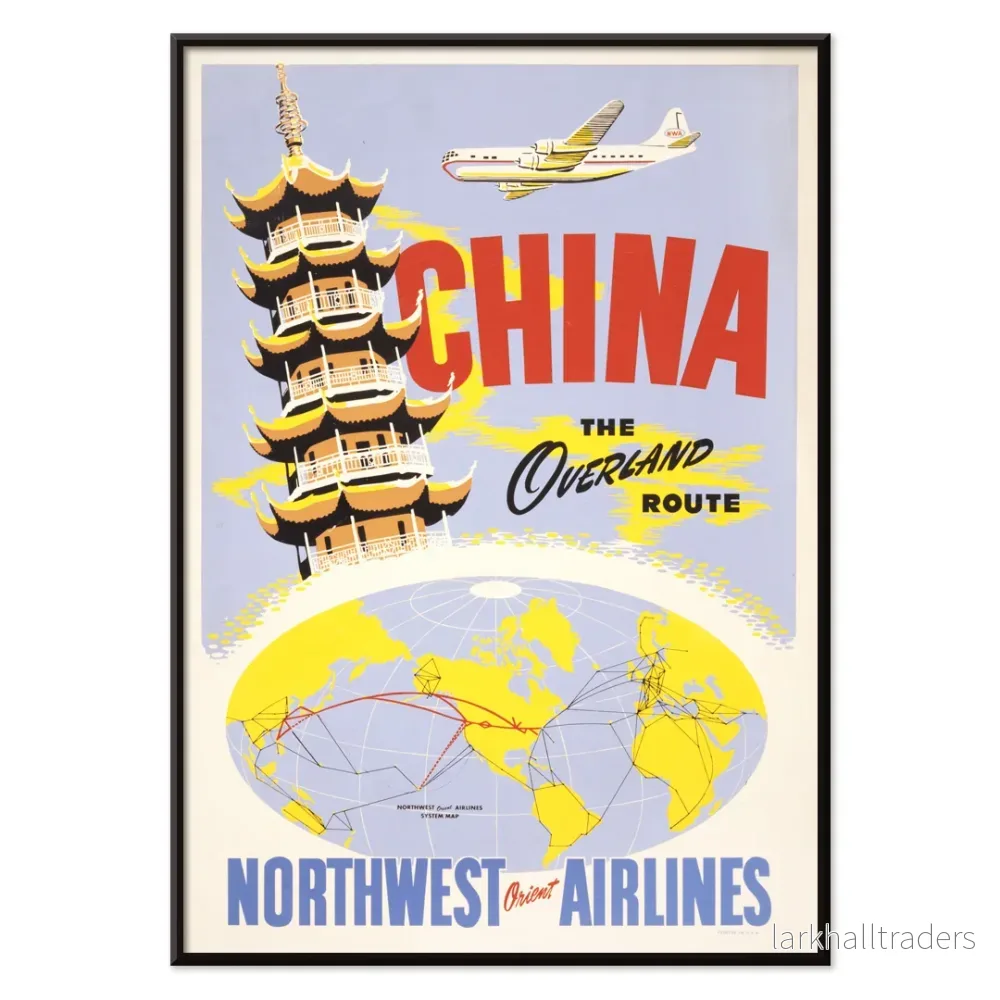Kina, överlandsvägen Poster - Bild 2