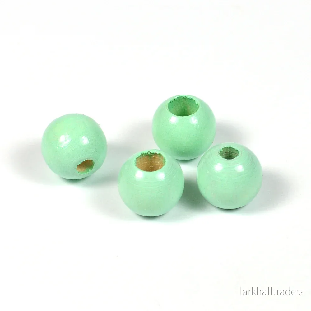 Säkerhetspärlor, 10mm, mint, 6st Säkerhetspärlor, 10mm, mint, 6st