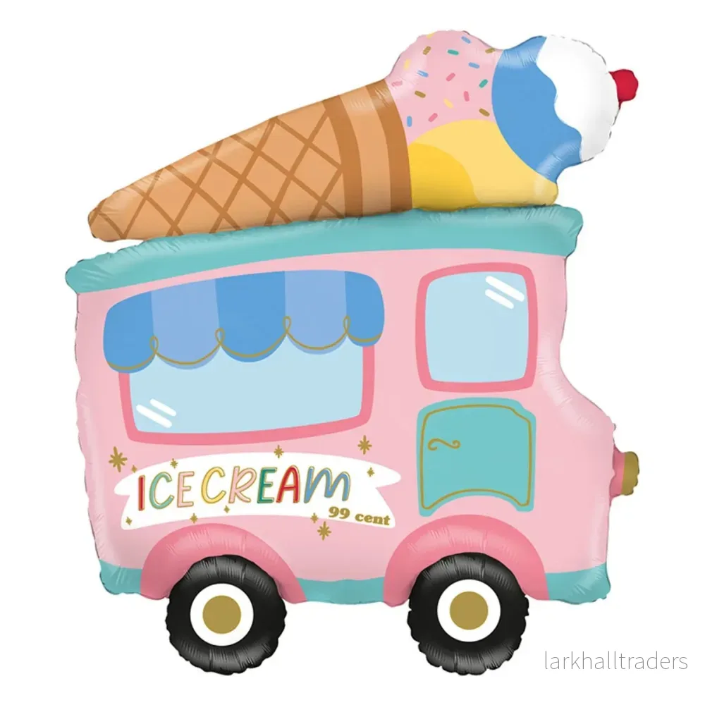 Folieballong, Icecream Truck Shape 74 cm