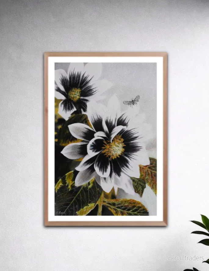 Dahlia Face (Florals), Konstkvalitet Poster