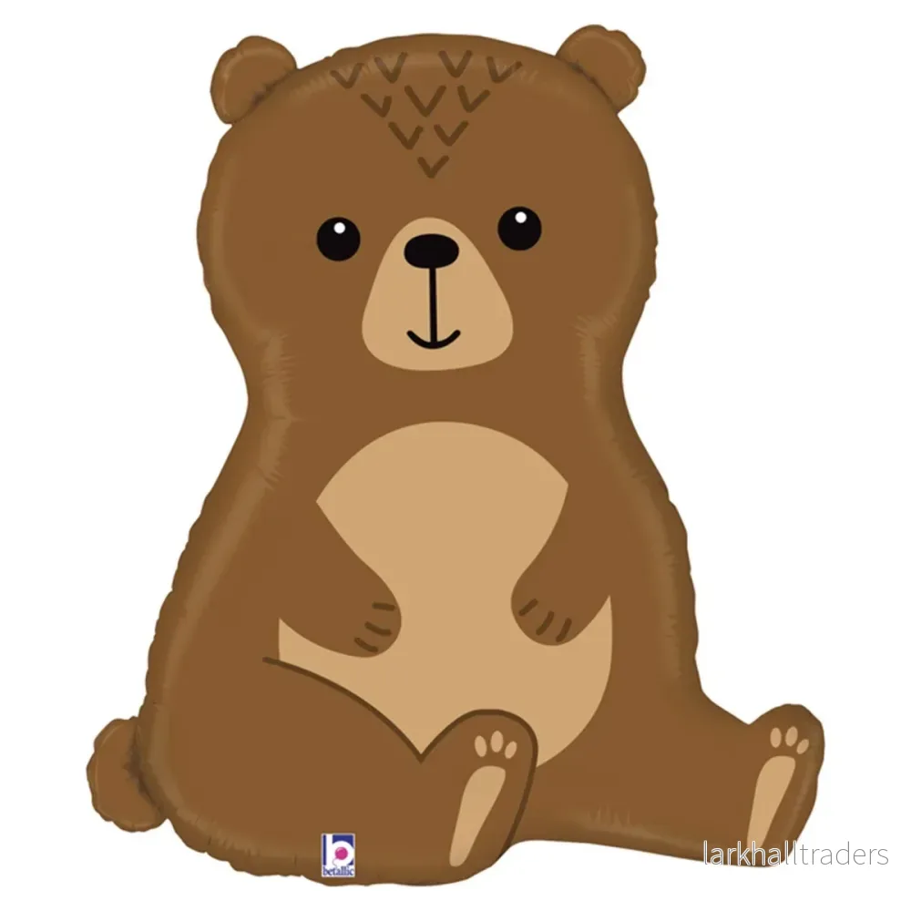 Folieballong, Woodland Bear 86 cm Folieballong, Woodland Bear 86 cm