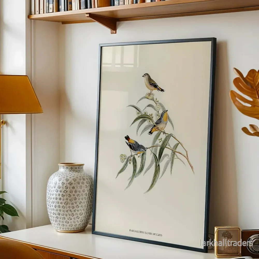 Pardalotus Xanthopygius Poster