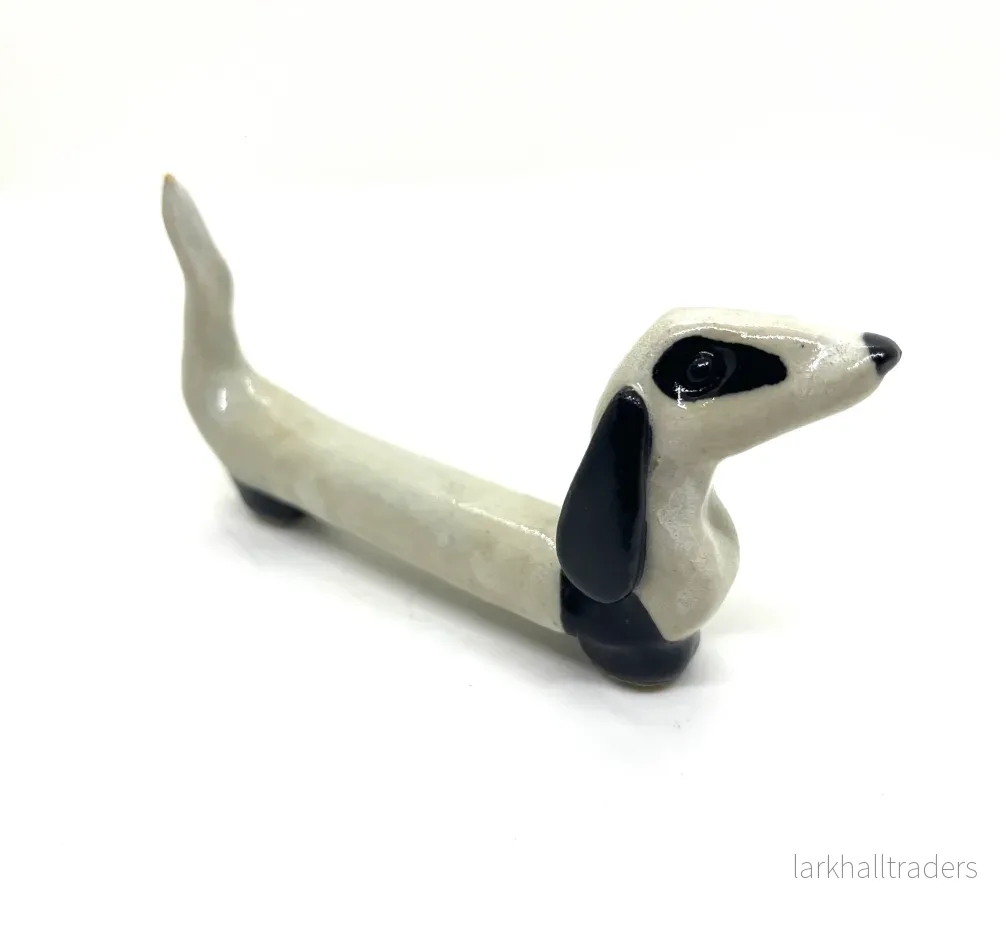Keramik Butter Dachshund - wildlife - Bild 3