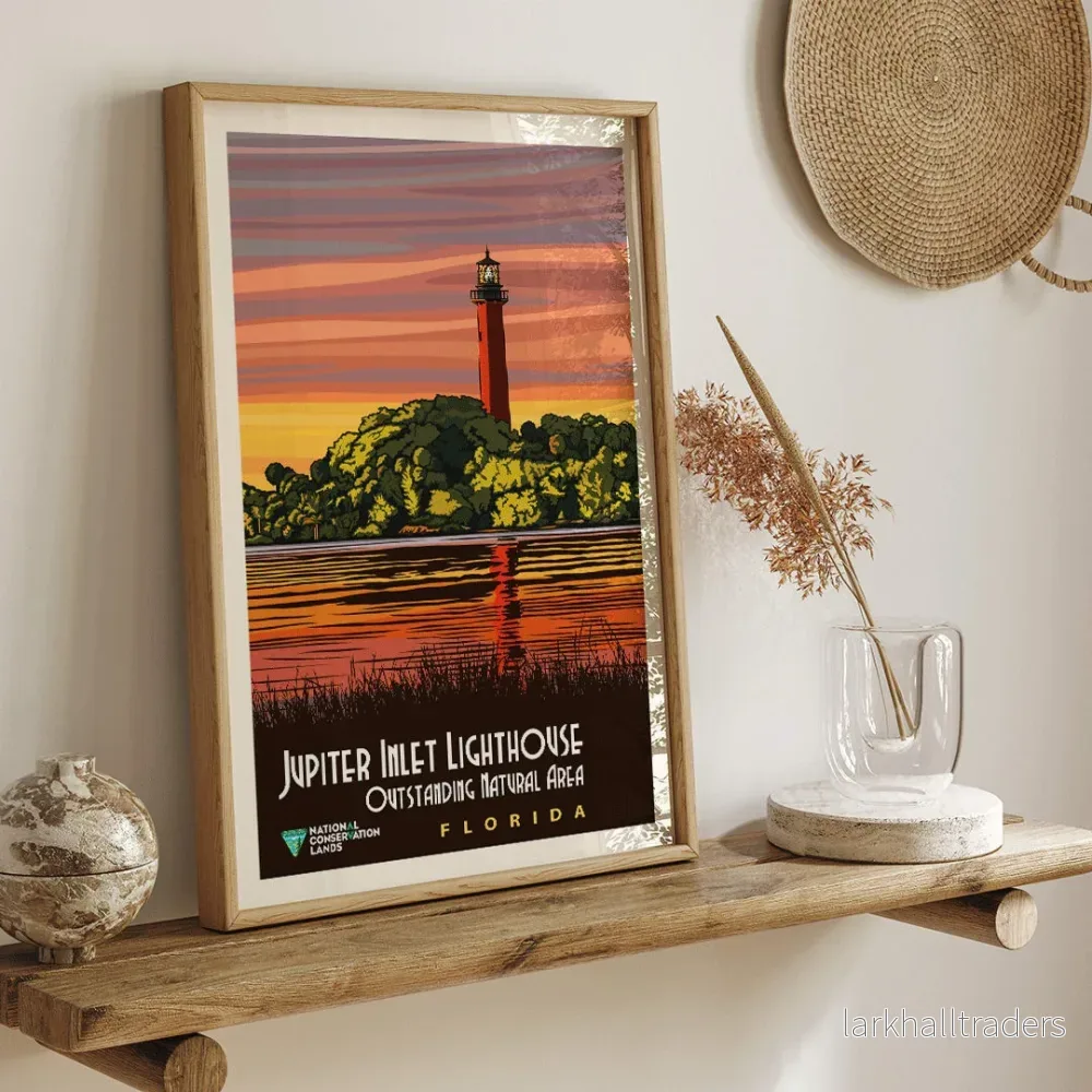 Jupiter Inlet fyr Poster