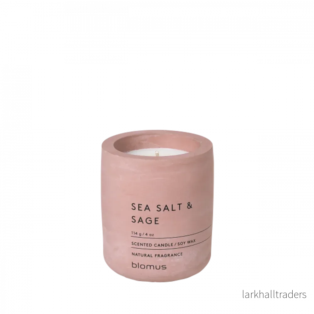 Doftljus Fraga sea salt sage ø6 cm withered rose Doftljus Fraga sea salt sage ø6 cm withered rose