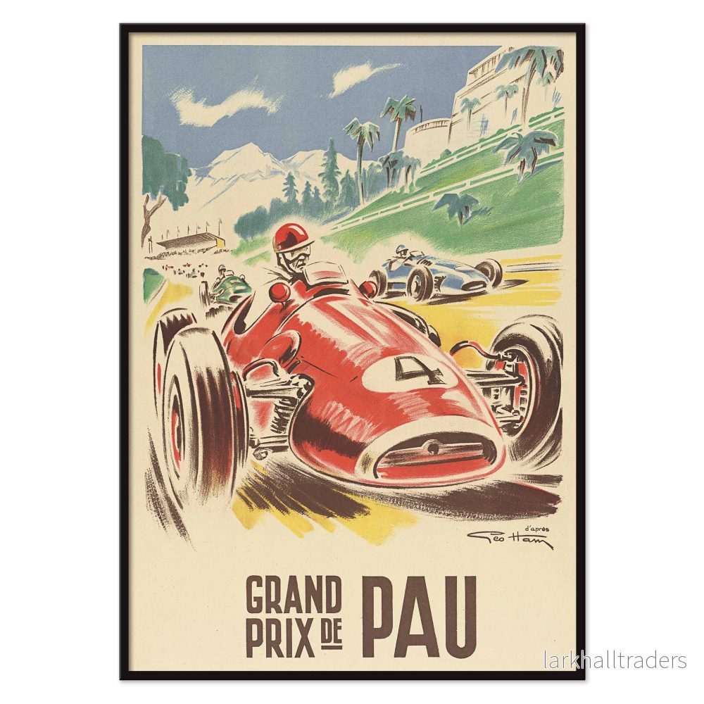 Grand prix de Pau Poster - Bild 2