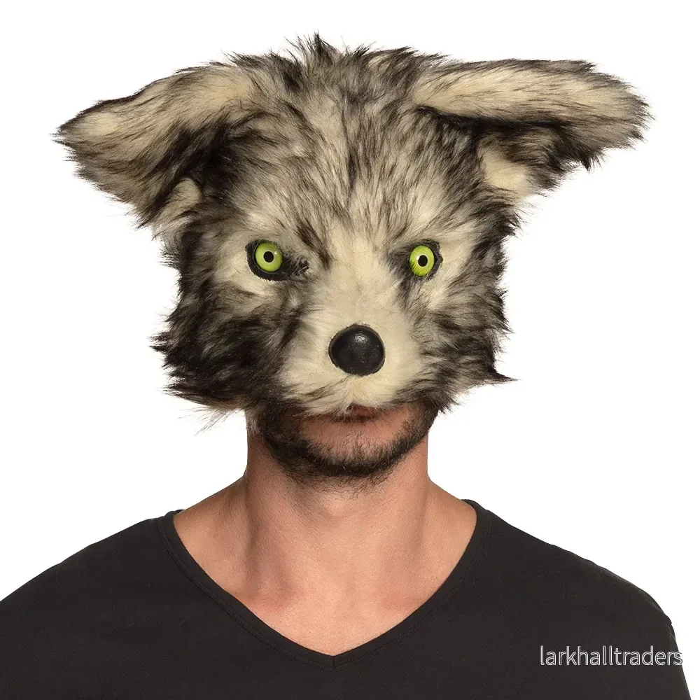 Djurmask, varg Djurmask, varg