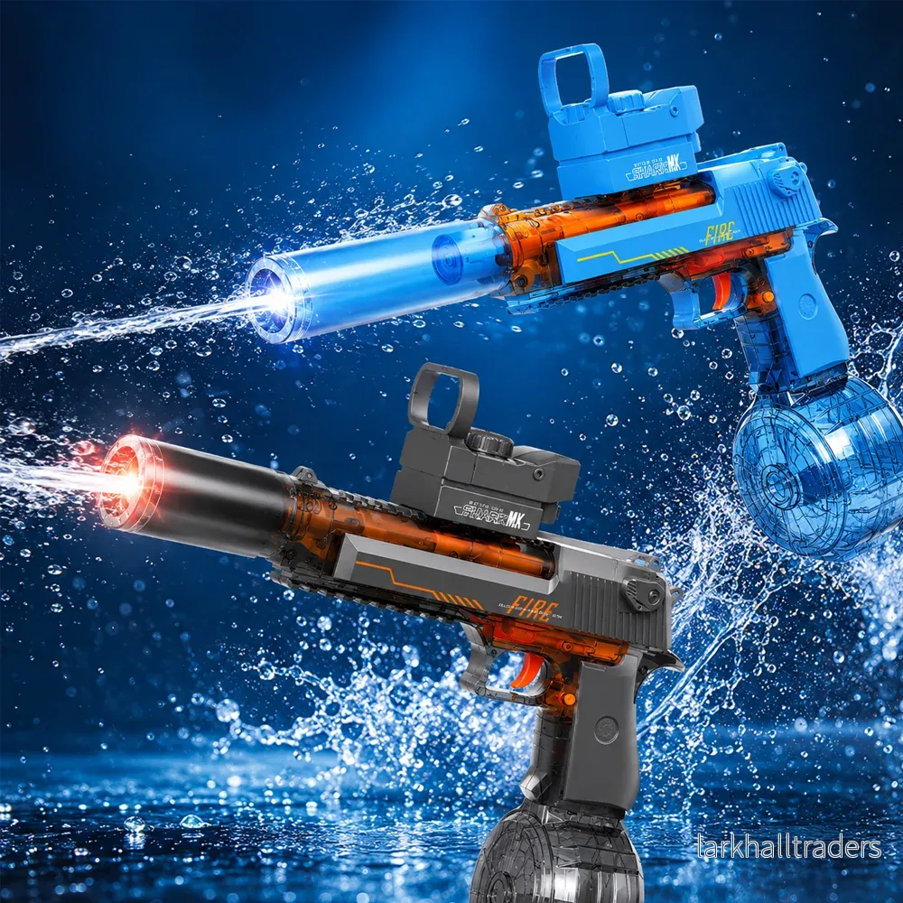 Vattenpistol – elektrisk med cool LED-ljus - Bild 3