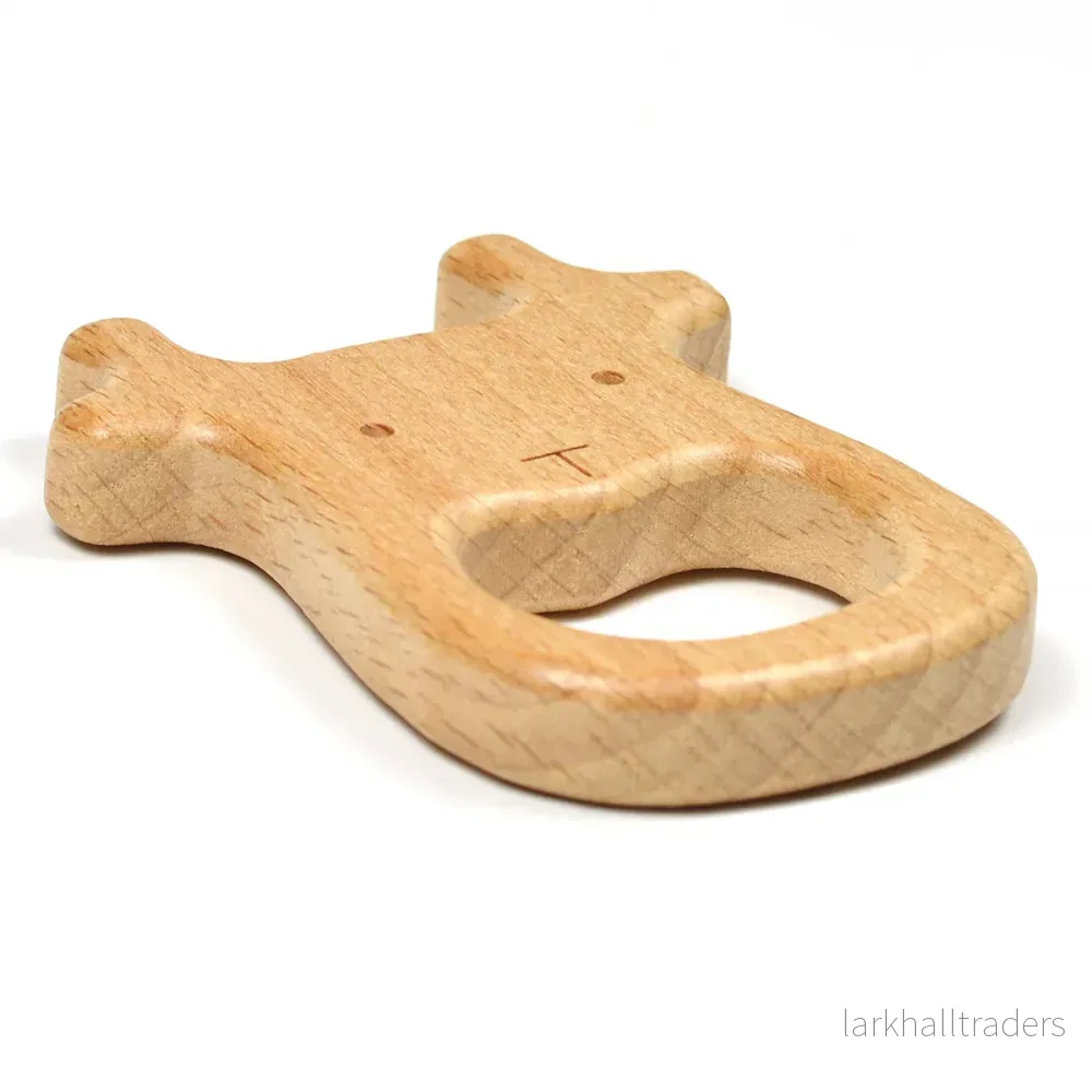 Naturlig träfigur, ren - Bild 3