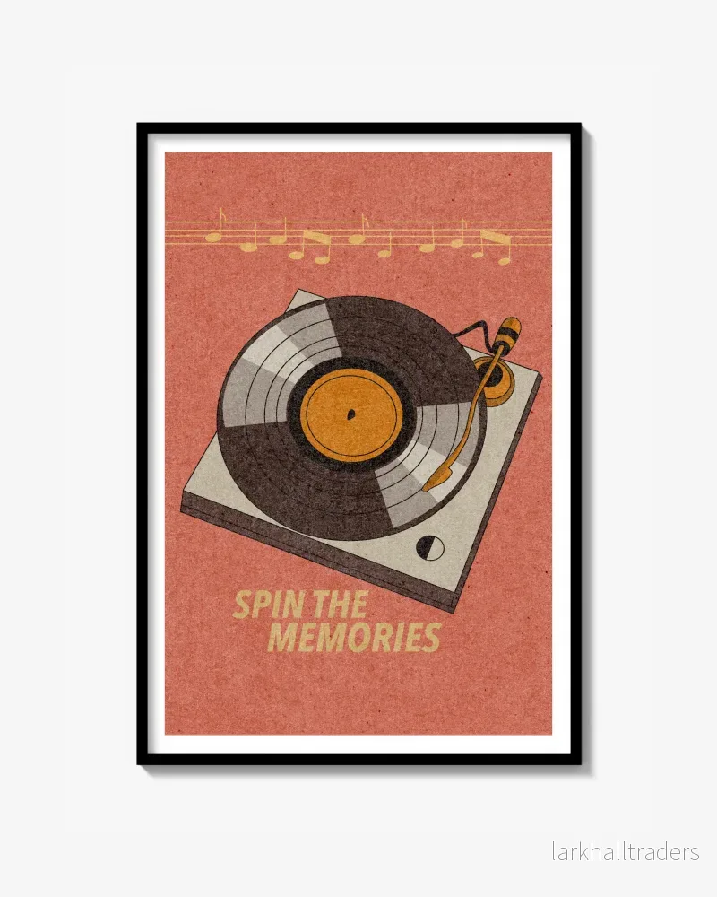 Vinyl Soundtrack Poster