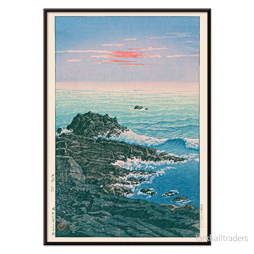 Morgon vid Cape Inubō Poster - Bild 2