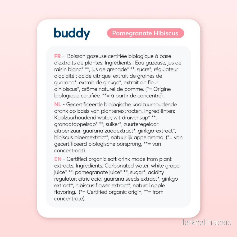 BUDDY Focus & Energy Mango & Passionsfrukt | 3-pack - Bild 2