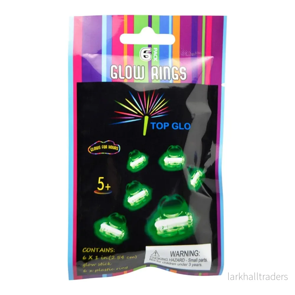 Glowsticks, ringar 4 st Glowsticks, ringar 4 st