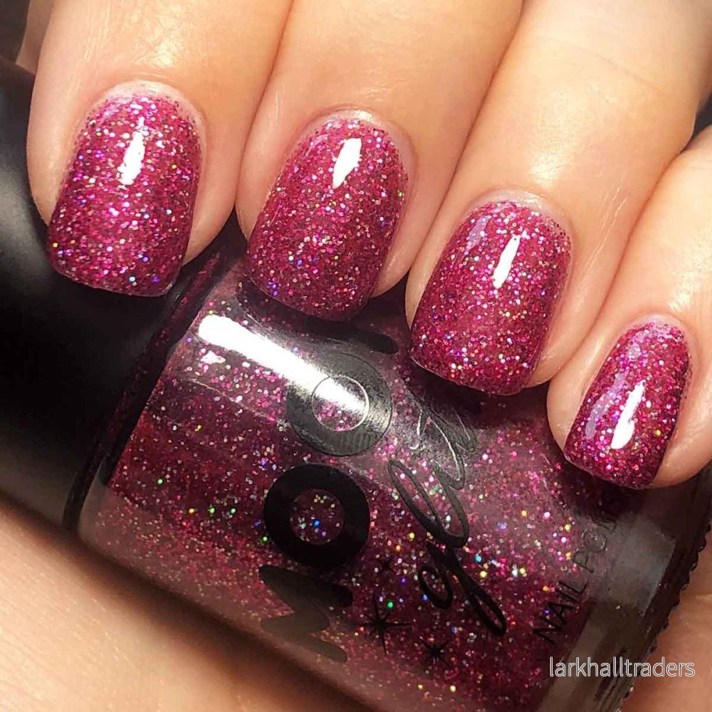 Moon Glitter Holographic Nail Polish, fushsia 14 ml Moon Glitter Holographic Nail Polish, fushsia 14 ml