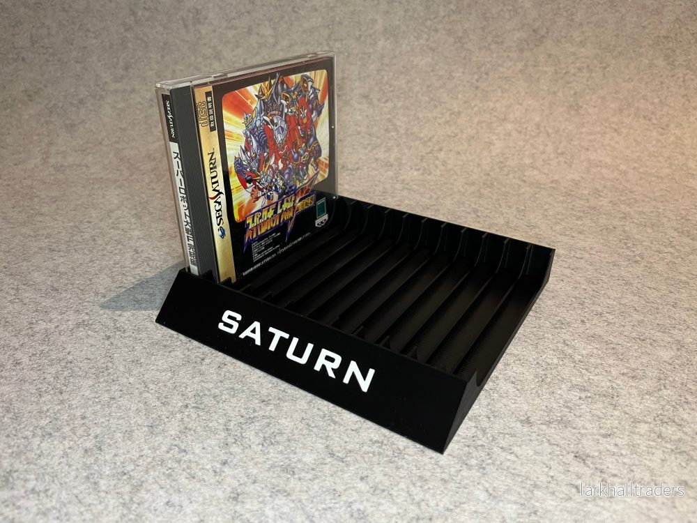 Spelställ för 12 japanska Sega Saturn spel