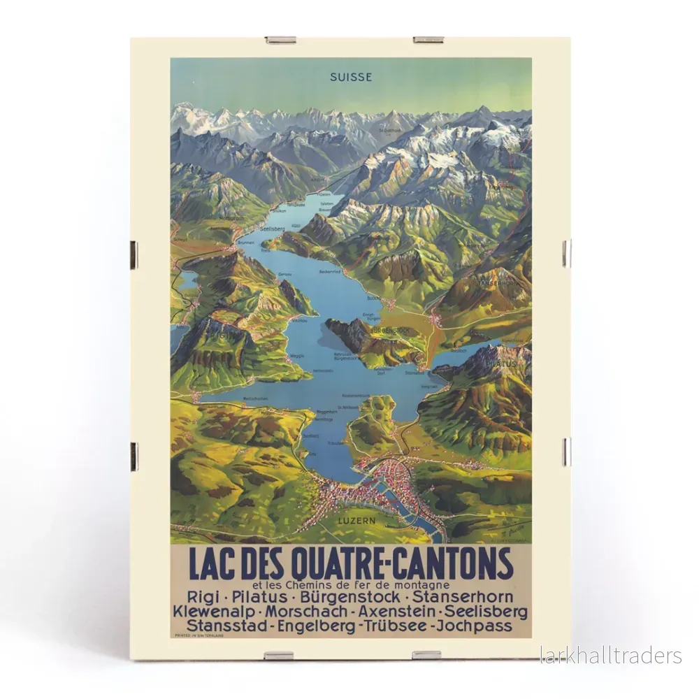 Lac Des Quatre-Cantons Poster - Bild 3