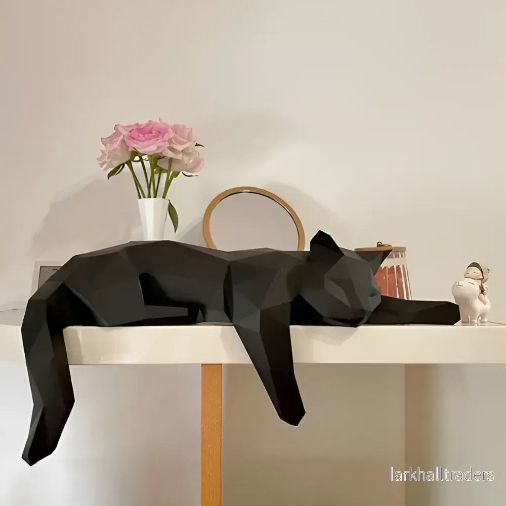 OriKat DIY – Modern 3D-Origamikatt för Kreativ Inredning OriKat DIY – Modern 3D-Origamikatt för Kreativ Inredning
