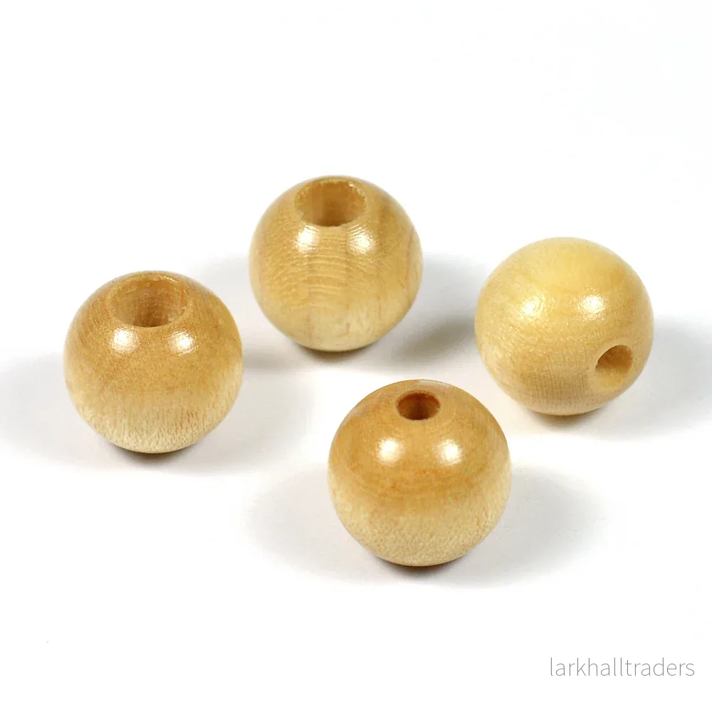 Säkerhetspärlor, 12mm, naturlig, 6st Säkerhetspärlor, 12mm, naturlig, 6st