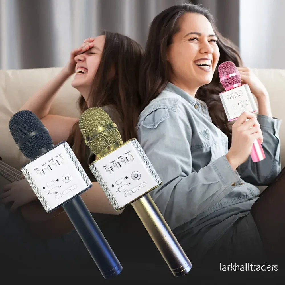 Karaoke Mikrofon Bluetooth med högtalare Karaoke Mikrofon Bluetooth med högtalare