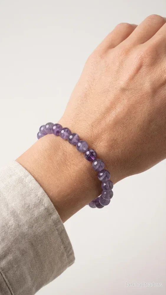 Armband med ametist - Bild 2