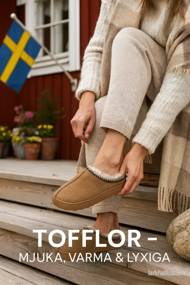 Tofflor – Mjuka, varma & lyxiga (brun & beige) - Bild 2