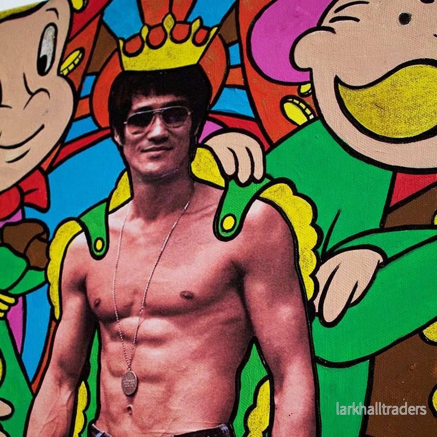 Bruce Lee (The three musketeers) Original - Bild 3
