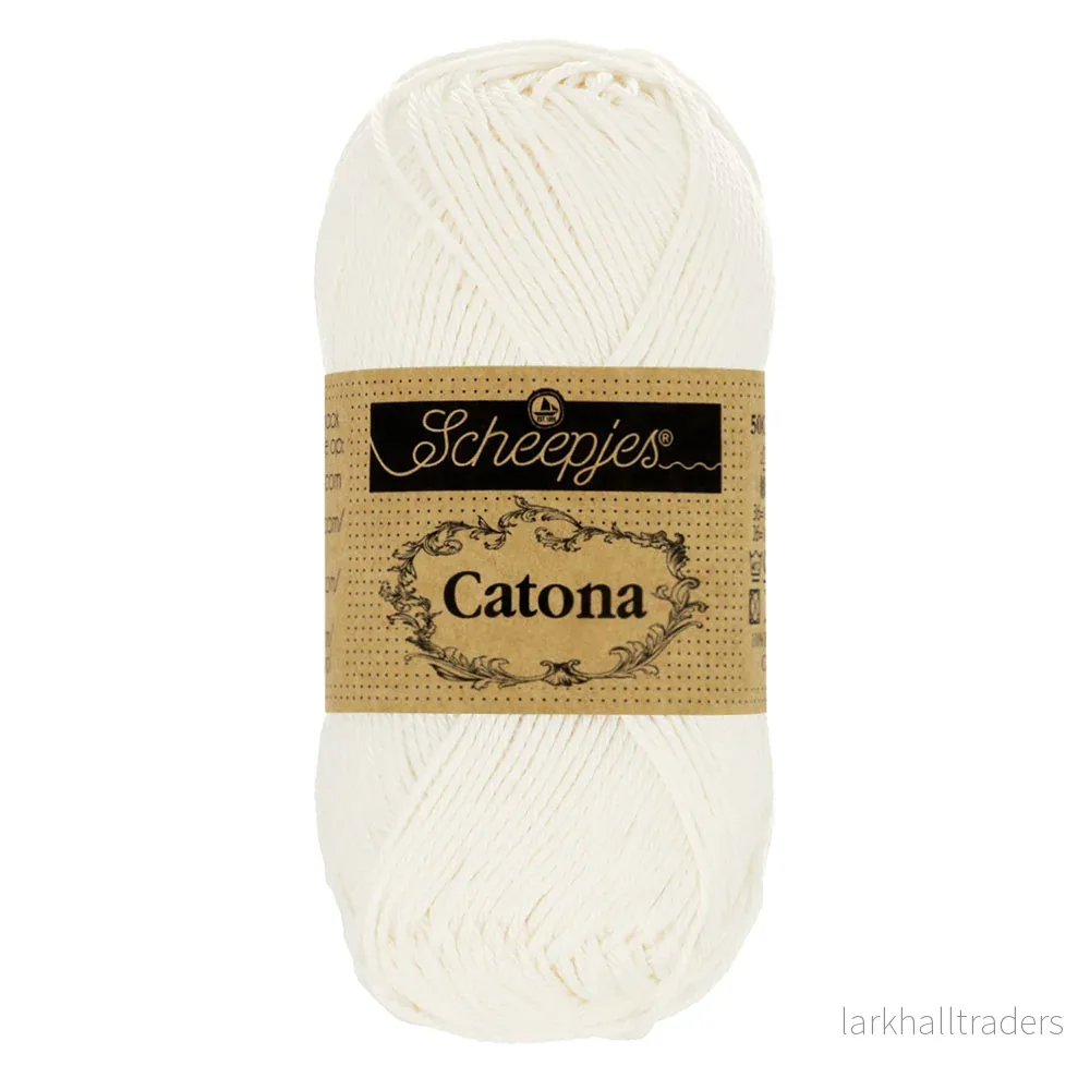 Scheepjes Catona 50g – 105 Bridal White Scheepjes Catona 50g – 105 Bridal White