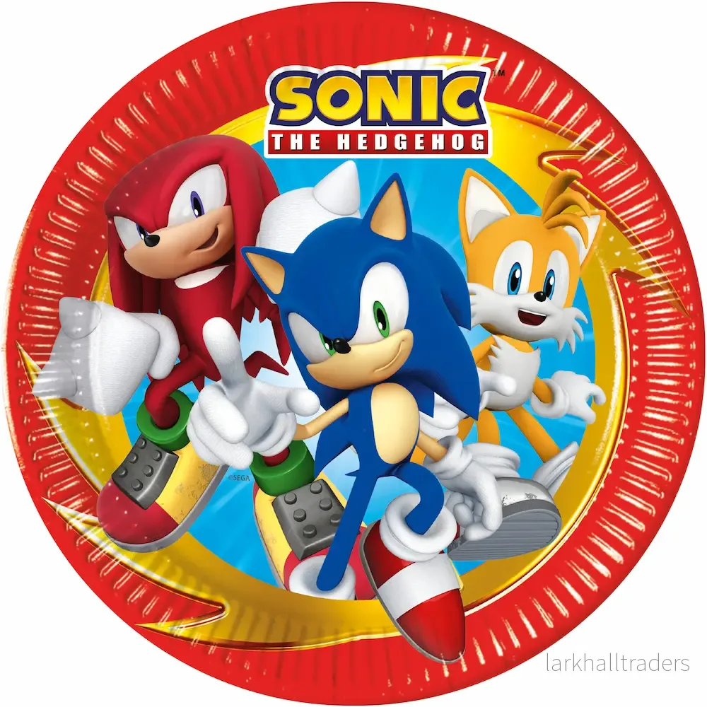 Tallrikar, Sonic 23 cm 8 st Tallrikar, Sonic 23 cm 8 st