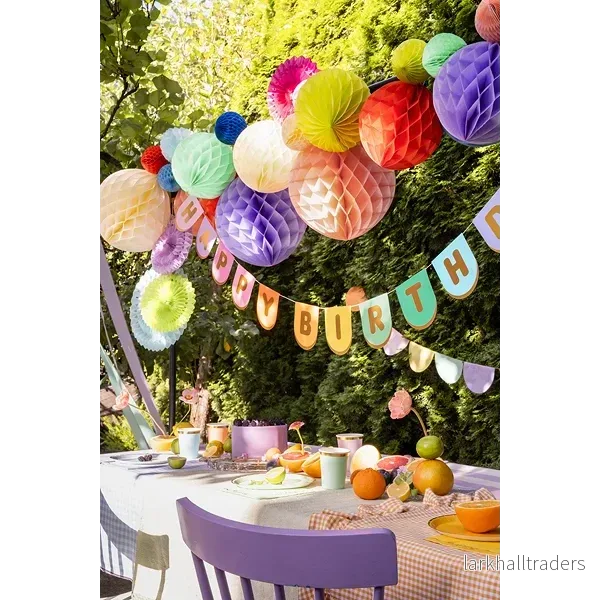 Girlang, happy birthday mix 163x12 cm - Bild 2