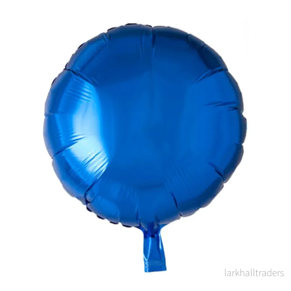 Folieballong, rund mörkblå 45 cm Folieballong, rund mörkblå 45 cm