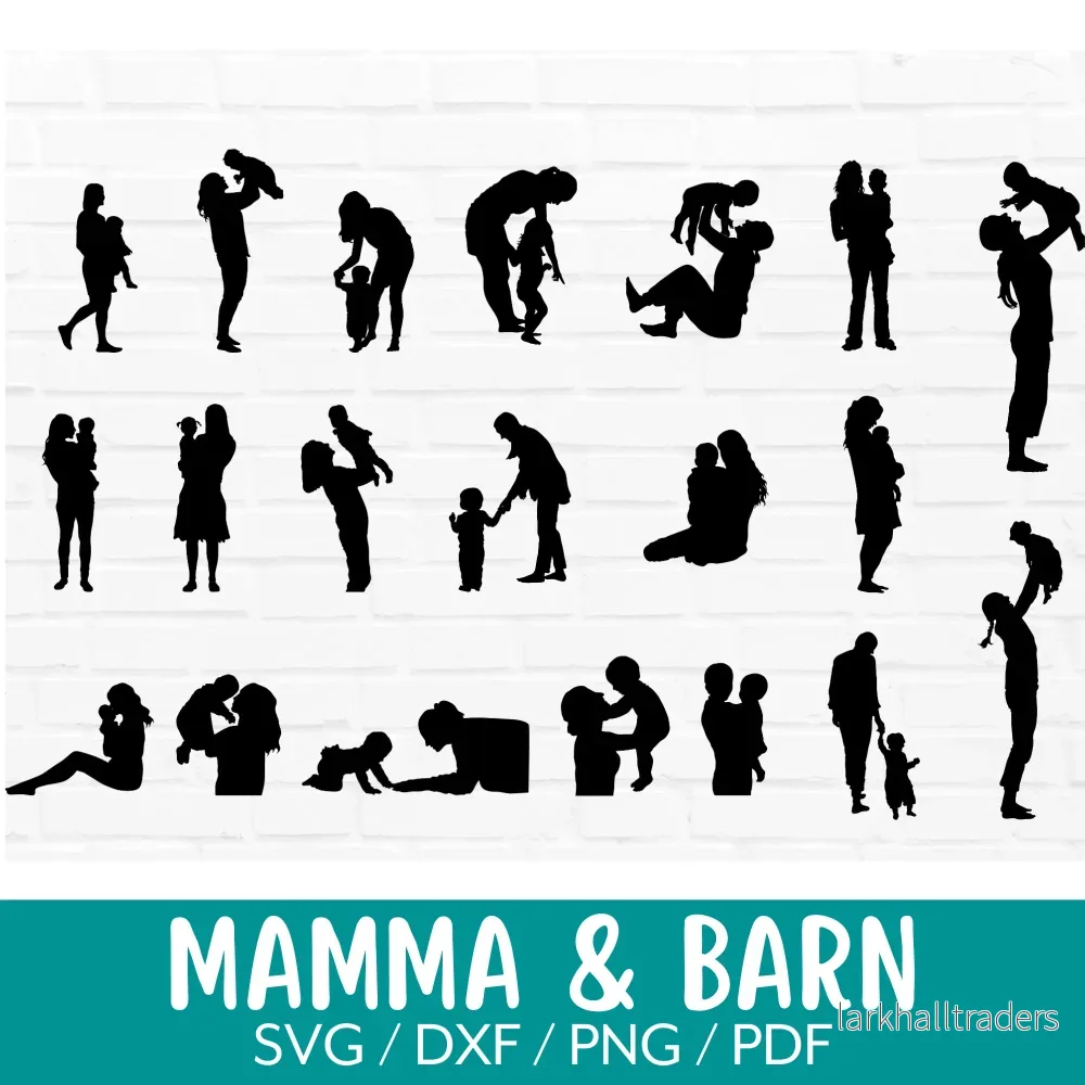Mamma & Barn Skärfiler Mamma & Barn Skärfiler