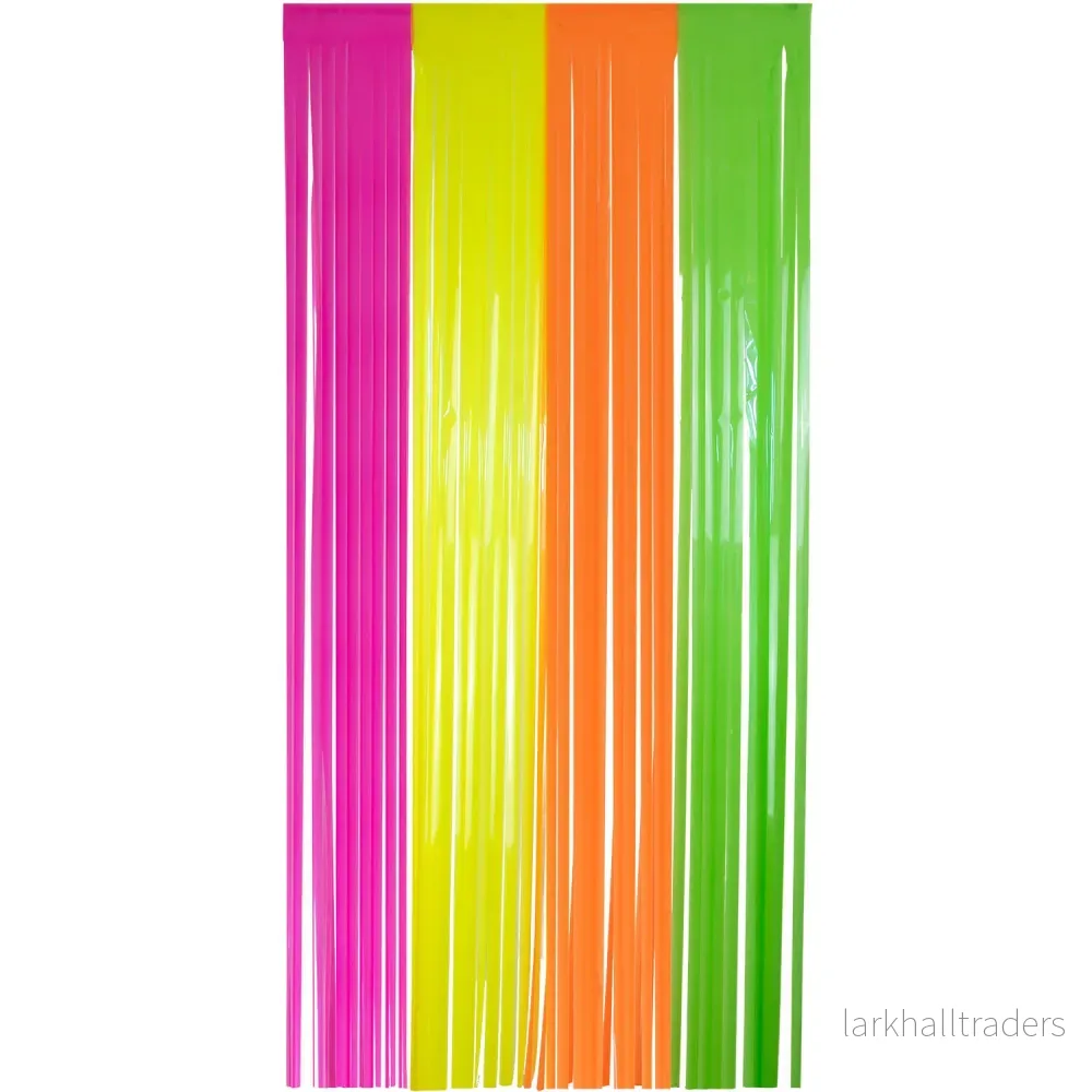 Glitterdraperi, neon 1×2 m Glitterdraperi, neon 1×2 m