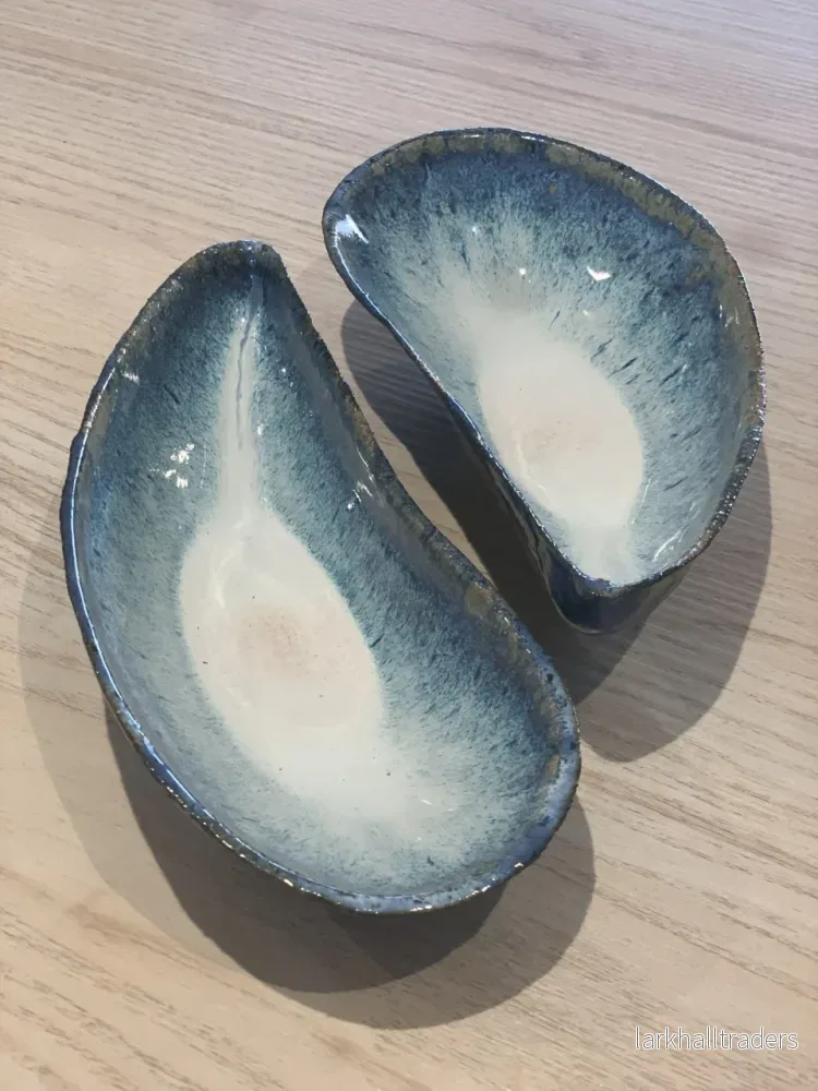 Blåmussla keramikskål - Bild 2
