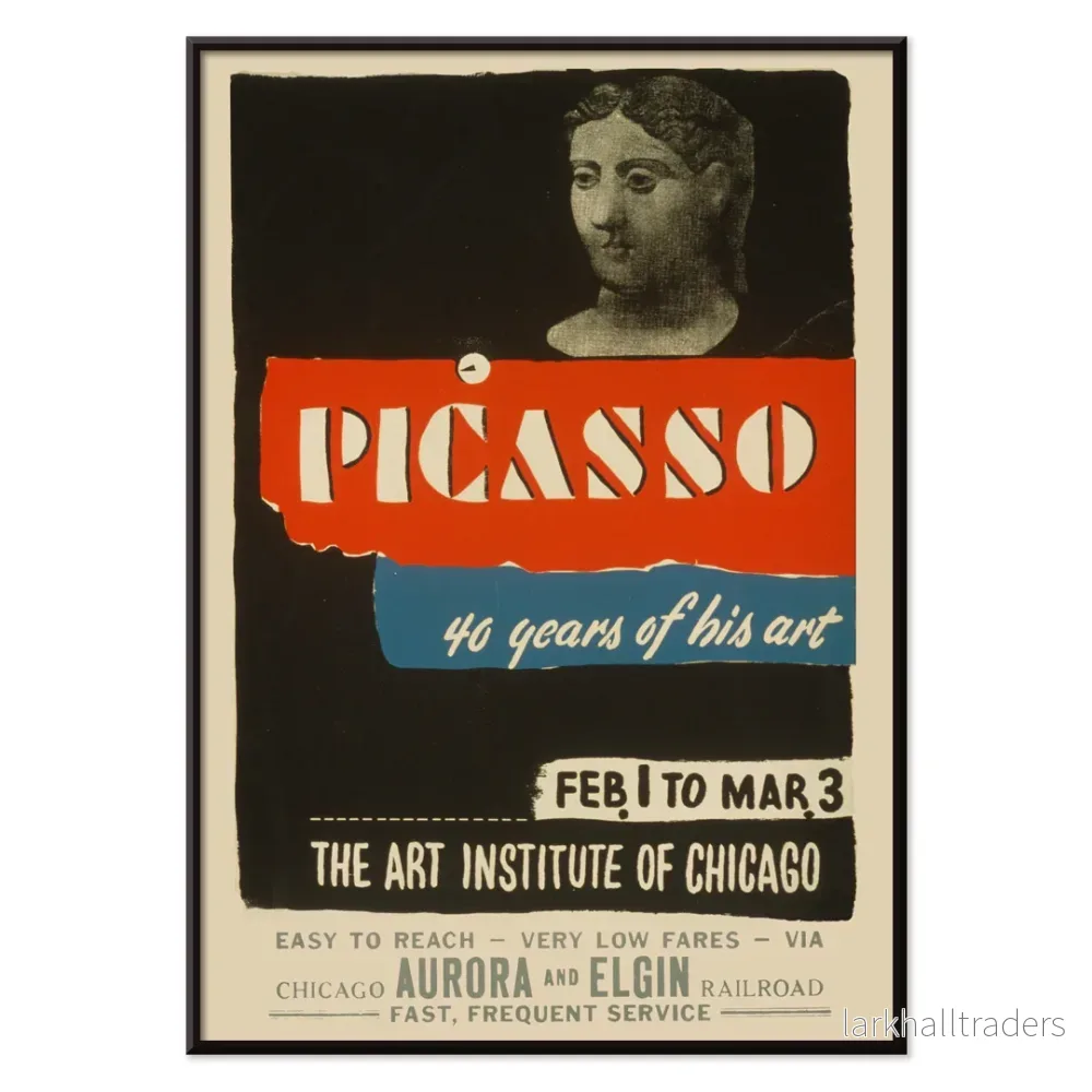 Picasso – 40 år av hans konst Poster - Bild 2